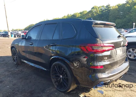 2022 BMW X5 M50I from USA, damaged, VIN 5UXJU4C07N9M63802